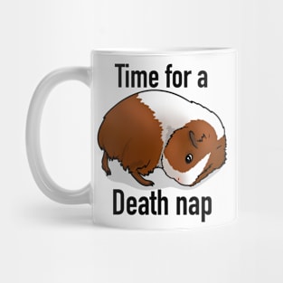 Guinea Pig Time for a Death Nap Mug